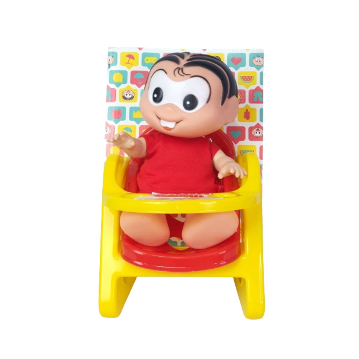 Boneca Turma Da Mônica Mini Cadeira De Papinha - Samba Toys Boneca Turma Da Mônica Mini Cadeira De Papinha - Samba Toys